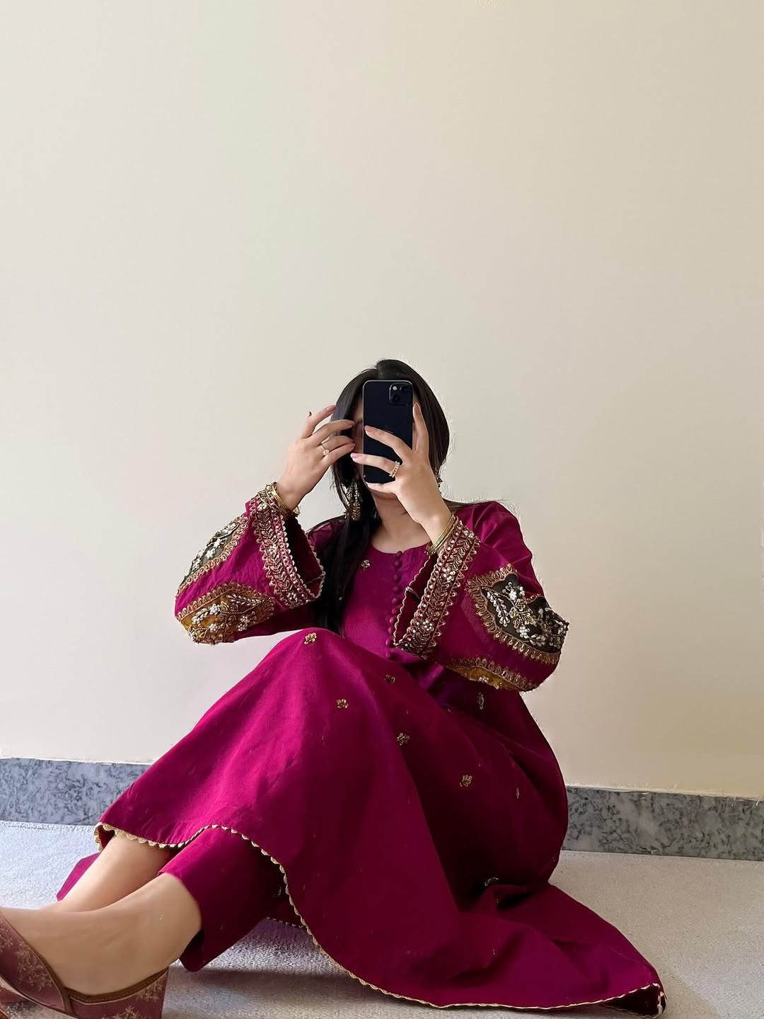 Zircon 2Pc stitched Dress