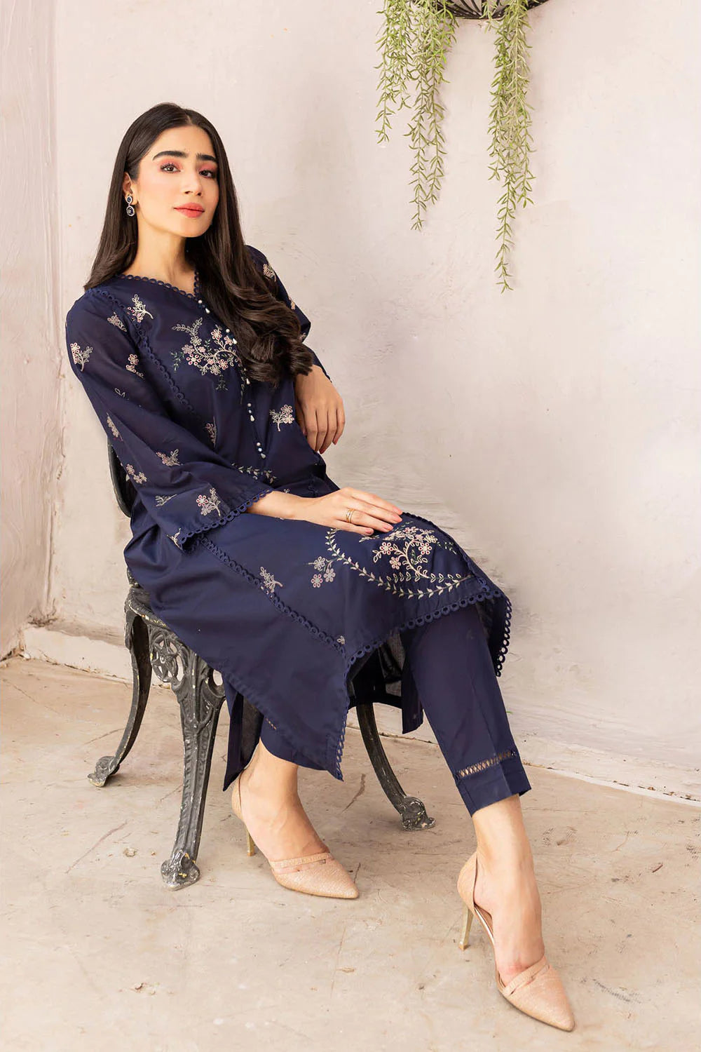Noorah - 2Pc Embroidered Suit