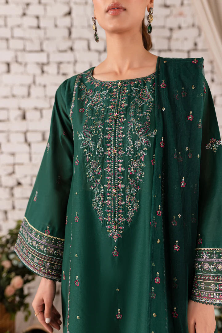 Orion 3Pc - Embroidered Cotton Dress