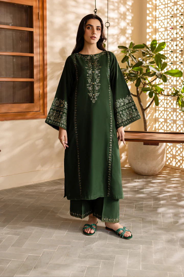 WINTER - Alicent 2Pc - Embroidered Khaddar Dress