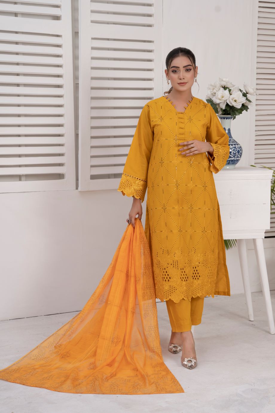 Gazebo - 3PC EMBROIDERED SUIT