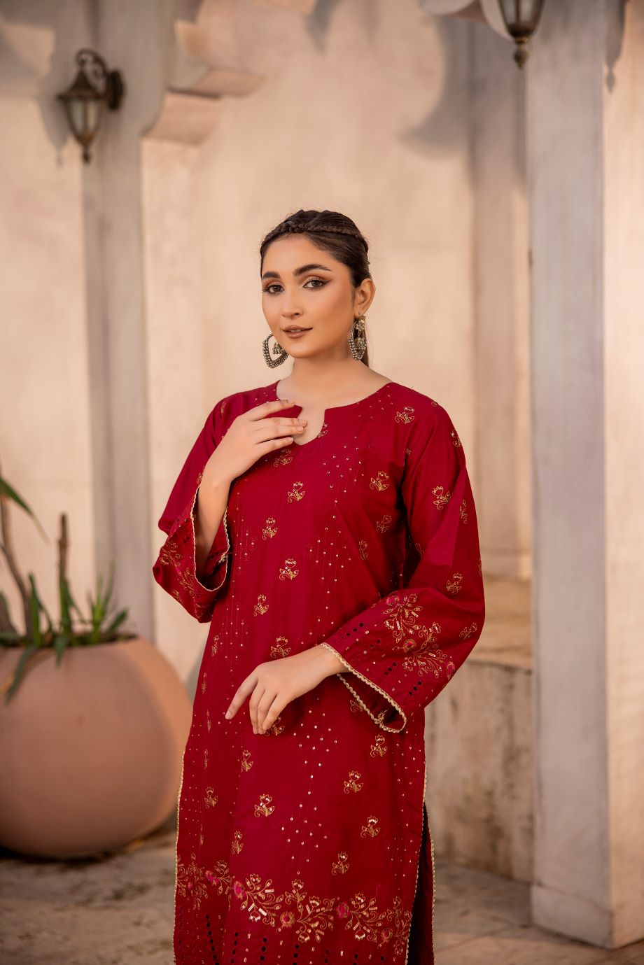 Best Selling - Ruby 3Pc - Embroidered Dress