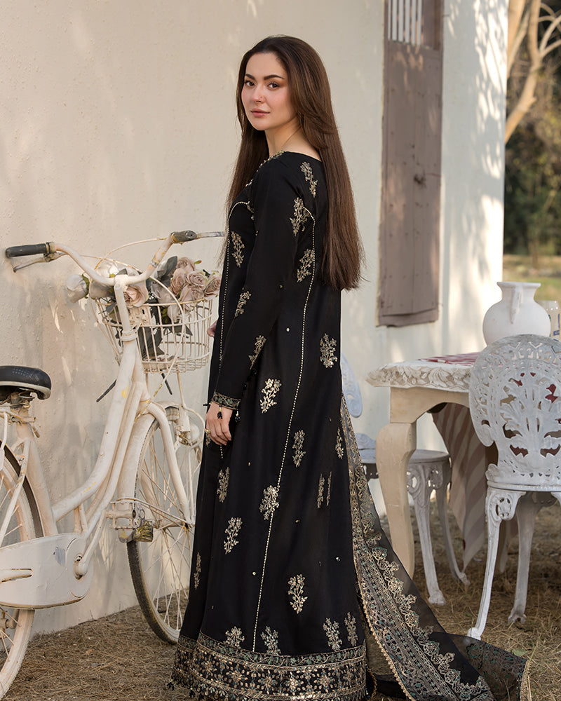 Alaya 3Pc- Embroidered dress