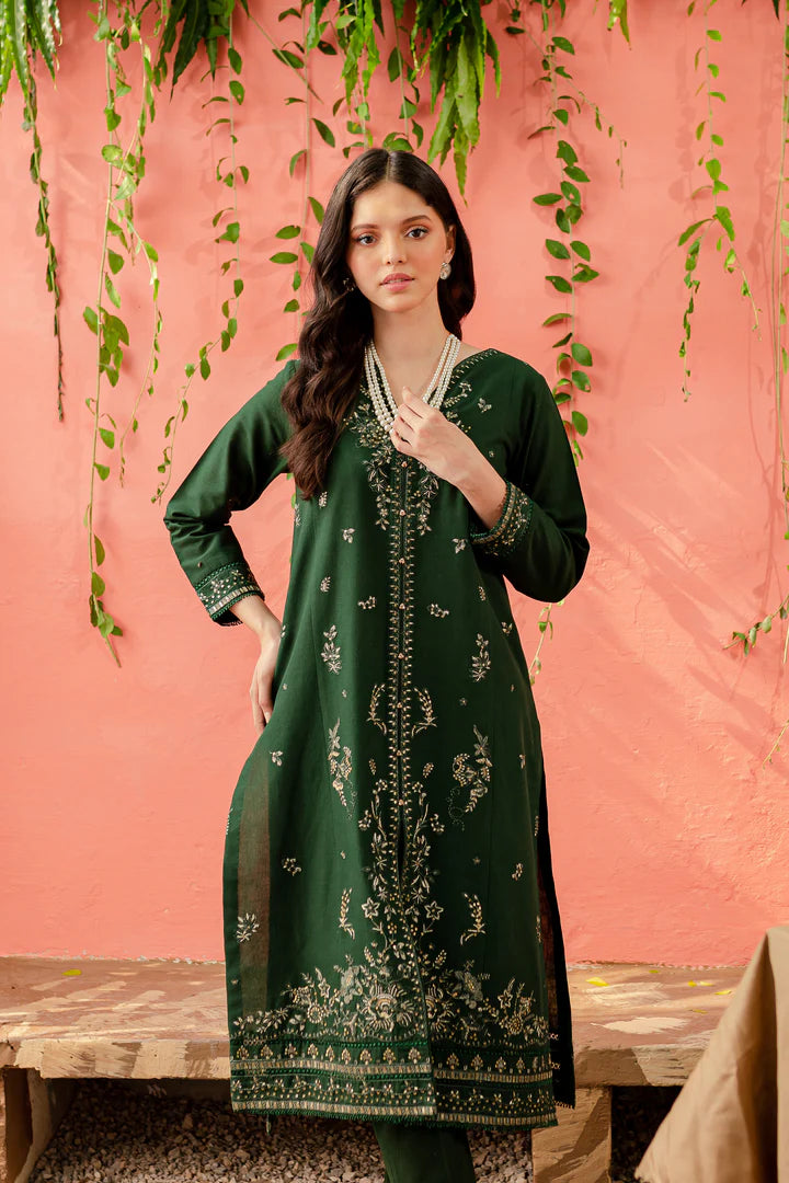 Liana 2Pc - Embroidered Cotton Dress
