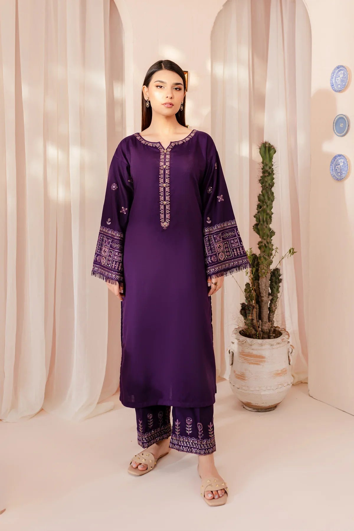 WINTER - Best Selling - Adel 2Pc Embroidered Suit