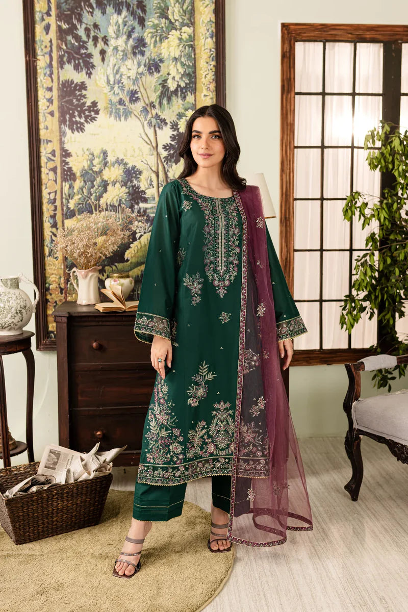 WINTER - Greenberg 3Pc - Embroidered Dress