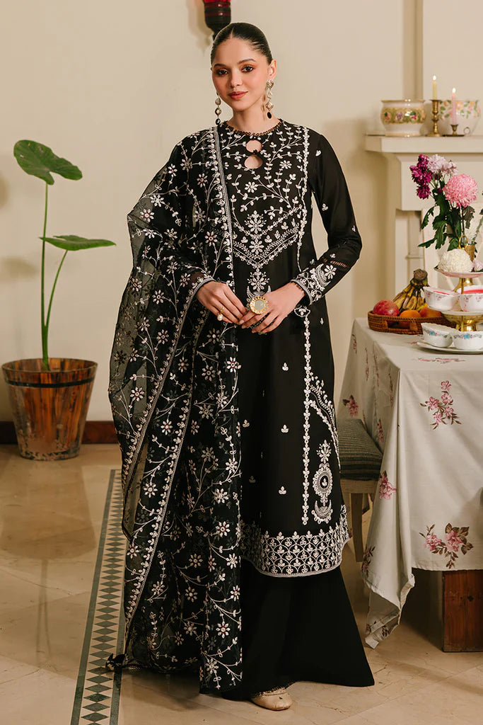 WINTER - Best Selling - Noir Ornate 3Pc Embroidered Suit